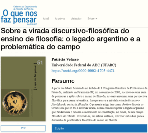 Artigo-Sobre a virada discursivo-filosófica do ensino de filosofia_2022