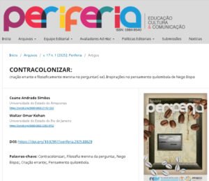 Contracolonizar