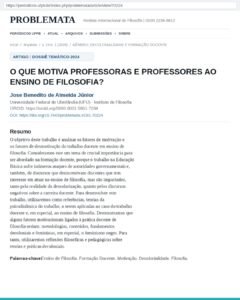 Print – O que motiva professoras e professores (Problemata) 1080×1350